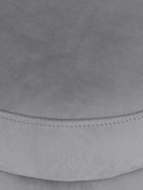 Fluwelen bank Alto in grijs, Bekleding: fluweel (100% polyester), Frame: massief grenenhout, multi, Fluweel grijs, B 110 x H 47 cm