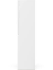 Modulaire draaideurkast Leon, 50 cm breed, diverse varianten, Frame: spaanplaat, FSC-gecertifi, Wit, Basis interieur, B 50 x H 200 cm