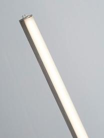 Stojací LED lampa s funkcí změny barev Tribeca, Stříbrná, satinovaná, Š 20 cm, V 150 cm