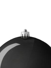 Boule de Noël incassable Stix, Plastique, Noir, Ø 20 cm