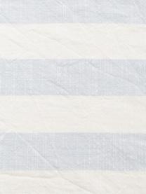 Stoff-Servietten Strip aus Baumwolle, 2 Stück, 100 % Baumwolle, Blau, Weiß, B 45 x L 45 cm