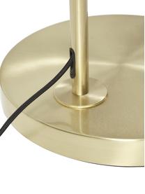 Lampa podłogowa łukowa Niels, Odcienie mosiądzu, czarny, S 157 x W 218 cm
