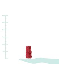 Ficelle cadeau Twist, Coton avec fil de lurex, Rouge, couleur dorée, long. 25 m