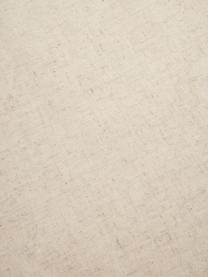 Mantel bordado Argo, 75% algodón, 25% lino, Beige con motivo floral, De 6 a 10 comensales (An 140 x L 240 cm)