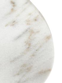 Plafonnier/applique en marbre blanc Cehlani, Blanc, marbré, Ø 28 x haut. 16 cm