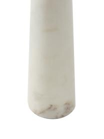 Décapsuleur en marbre Bluma, Blanc, marbré, larg. 3 x haut. 18 cm