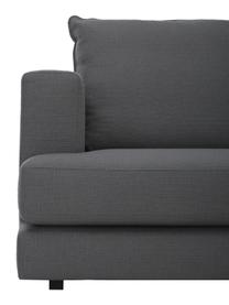 Canapé d'angle XL Tribeca, Tissu anthracite, larg. 405 x prof. 228 cm, méridienne à gauche