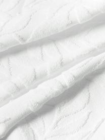 Toallas de algodón Leaf, diferentes tamaños, Blanco, Toalla tocador, An 30 x L 50 cm, 2 uds.