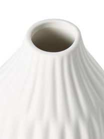 Kleines Vasen-Set Palo aus Porzellan, 3-tlg., Porzellan, Schwarz, Beige, Weiß, Set mit verschiedenen Größen