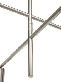 Moderne Deckenleuchte Cassandra in Silber, Lampenschirm: Metall, pulverbeschichtet, Silberfarben, gebürstet, B 70 cm x H 49 cm
