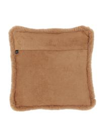 Povlak na polštář Whistler, Hnědá, bílá, Š 50 cm, D 50 cm