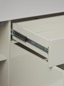 Enfilade avec portes Elyn, Bois de manguier foncé, larg. 200 x haut. 75 cm