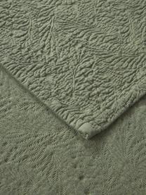 Narzuta z bawełny Panra, 100% bawełna

Ten produkt został przetestowany pod kątem substancji szkodliwych i certyfikowany zgodnie z STANDARD 100 by OEKO-TEX® CITEVE 5763CIT, Zielony, S 230 x D 250 cm