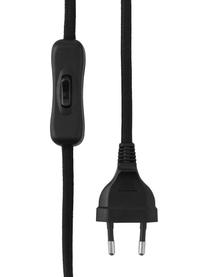Wandleuchte Milo aus Opalglas, Lampenschirm: Opalglas, Schwarz, B 10 x T 32 cm