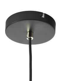 Lampa wisząca z metalu Louie, Czarny, Ø 40 x W 43 cm