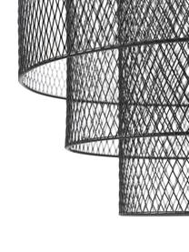 Lampada a sospensione in metallo Louie, Nero, Ø 40 x Alt. 43 cm