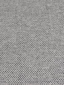 Sofa narożna z metalowymi nogami Cucita (3-osobowa), Tapicerka: tkanina (100% poliester) , Stelaż: lite drewno sosnowe z cer, Nogi: metal lakierowany Ten pro, Jasnoszara tkanina, S 262 x G 163 cm, lewostronna
