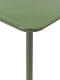 Garten-Lounge-Set Malo, 4-tlg., Bezug: 100 % Polyester Der hochw, Gestell: Aluminium, pulverbeschich, Tischplatte: Glas, Off White, Olivgrün, Set mit verschiedenen Größen
