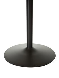 Table ronde Menorca, Ø 100 cm, Brun clair, Pieds : noir, Ø 100 x haut. 75 cm