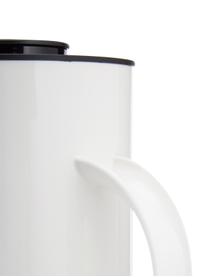 Waterkoker EM77 in wit glanzend, 1.5 L, Frame: edelstaal, Wit, zwart, Ø 13 x H 25 cm