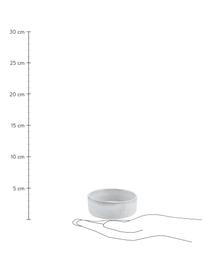 Ručně vyrobené misky na dipy Nordic Sand, 4 ks, Kamenina, Odstíny šedé, odstíny béžové, Ø 8 cm, V 3 cm