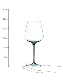 Kristall-Rotweingläser ViNova, 4 Stück, Kristallglas, Transparent, Ø 11 x H 24 cm, 680 ml