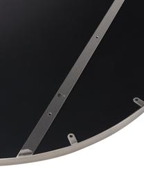 Okrągłe lustro ścienne z metalową ramą Lacie, Odcienie srebrnego, Ø 55 cm