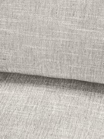 Fauteuil de salon grège Adrian, Tissu gris clair, larg. 90 x haut. 79 cm