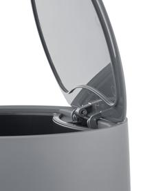 Papelera con tapadera cierre suave Nova, Plástico ABS, Gris, 5 L