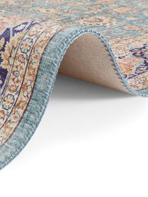 Läufer Keshan Maschad im Orient Style, 100% Polyester, Grüntöne, B 80 x L 200 cm