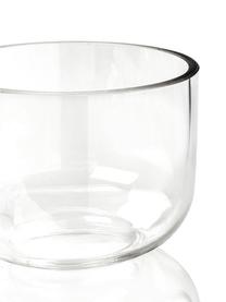 Ručne fúkaná váza zo skla Clea, Sklo, Priehľadná, Ø 19 x V 37 cm