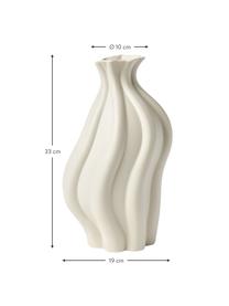 Vaso in ceramica Blom, Ceramica, Beige, A 33 cm
