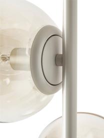 Stojací lampa Casey, Béžová, šampaň, Ø 37 cm, V 170 cm