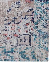 Dywan szenilowy w stylu vintage Avignon, Niebieski, S 80 x D 150 cm (Rozmiar XS)