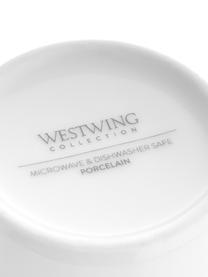Porcelánové hrnky Delight, 2 ks, Porcelán, Bílá, Ø 9 cm, V 10 cm, 350 ml