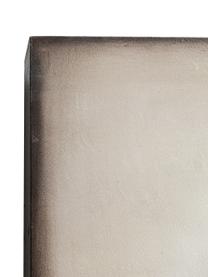 Quadro dipinto a mano Prato, Immagine: pittura acrilica su tela, Cornice: legno di abete, Tonalità beige, dorato, Larg. 100 x Alt. 200 cm