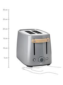 Toaster Emma, Griff: Buchenholz, Grau, B 31 x T 20 cm