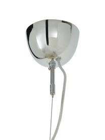 Hanglamp met glazen bollen Gross, Baldakijn: verchroomd nikkel, Amberkleurig, Ø 50 cm