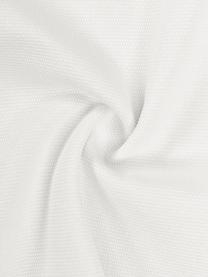 Housse de coussin en coton blanc crème Mads, 100 % coton, Blanc crème, larg. 30 x long. 50 cm