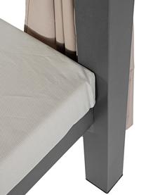 Cama hamaca para exterior Dream, Estructura: aluminio con pintura en p, Negro, An 188 x Al 205 cm