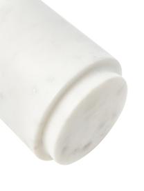 Kubek na szczoteczki z marmuru Simba, Marmur, Biały, marmurowy, Ø 8 x W 14 cm