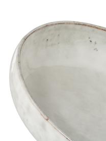 Ręcznie wykonana miska Nordic Sand, 4 szt., Kamionka, Odcienie szarego, odcienie beżowego, Ø 22 x W 5 cm