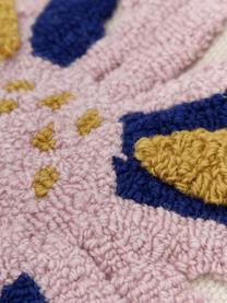 Funda de cojín bordada Poppy, Funda: 100% algodón Bordado, Multicolor, An 45 x L 45 cm