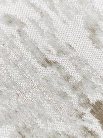 Tapis en coton tissé à plat argent/gris/beige Louisa, Gris, beige, couleur argentée, larg. 80 x long. 150 cm (taille XS)