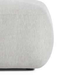 Méridienne modulable Sofia, Tissu gris clair, larg. 340 x prof. 103 cm, dossier à gauche