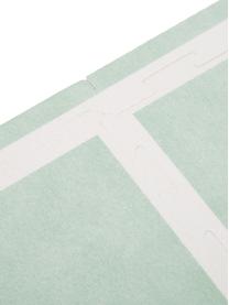 Set de alfombra de juegos Nordic, 18 pzas., Espuma (EVAC), libre de productos tóxicos, Verde, blanco crema, An 120 x L 180 cm