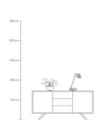 Lampe de bureau LED à intensité variable Stay, Gris, Ø 20 x haut. 45 cm