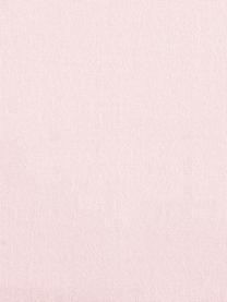 Pościel z perkalu z efektem sprania i falbankami Florence, Blady różowy, 200 x 200 cm + 2 poduszki 80 x 80 cm