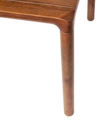 Tavolo da pranzo in legno di frassino  Storm, Gambe: legno di frassino massicc, Legno, laccato color noce, Larg. 220 x Prof. 90 cm