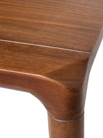 Tavolo in legno di frassino Storm, in verie misure, Gambe: legno di frassino massicc, Legno di frassino, scuro, Larg. 220 x Prof. 90 cm